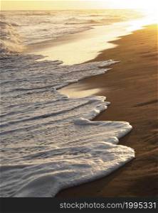 beach sand peaceful ocean (1)