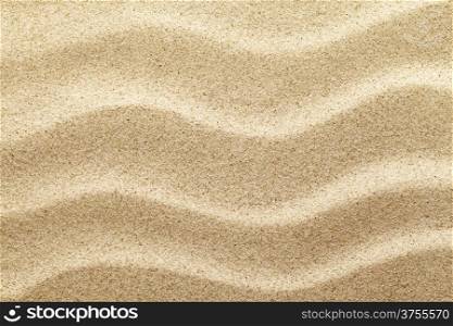 Beach sand texture for background. Top view