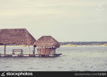 Beach scene