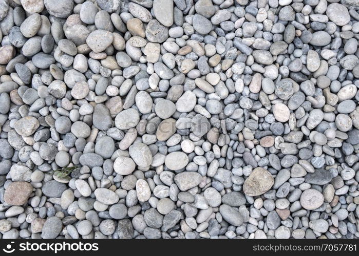 Beach stones background