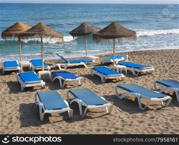 beaches on costa del sol, Spain