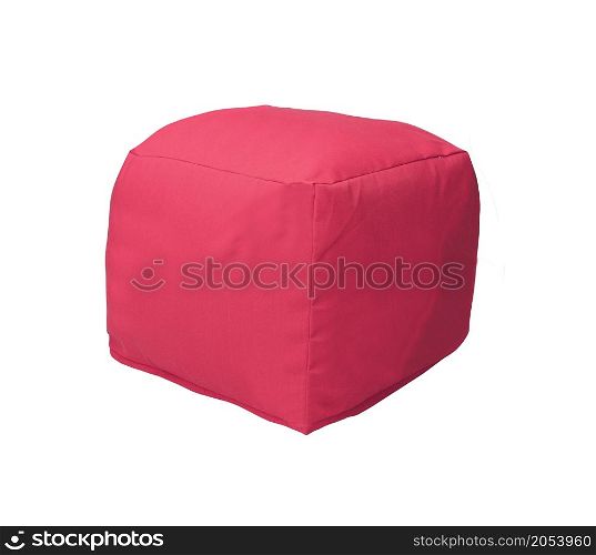 beanbag isolated on white