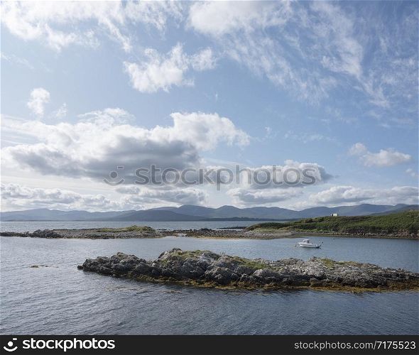 beara landscape and seascape with kerrypeninsula in the background