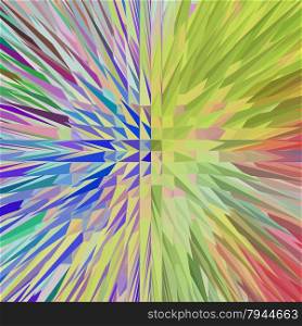 Beautiful abstract art background, pyramid and line pattern