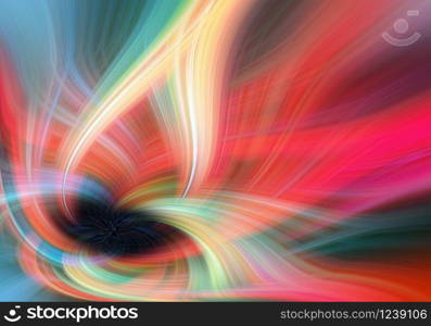 Beautiful Abstract Background. Graphic modern art. Colorful Floral Fractal Abstract Art. Digital fantasy effect. Trendy desktop wallpaper. Futuristic Computer Generated Fractal Pattern banner design