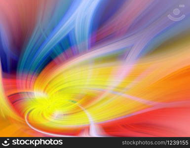 Beautiful Abstract Background. Graphic modern art. Colorful Floral Fractal Abstract Art. Digital fantasy effect. Trendy desktop wallpaper. Futuristic Computer Generated Fractal Pattern banner design