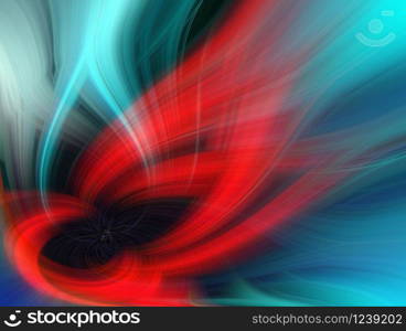 Beautiful Abstract Background. Graphic modern art. Colorful Floral Fractal Abstract Art. Digital fantasy effect. Trendy desktop wallpaper. Futuristic Computer Generated Fractal Pattern banner design