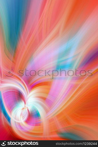 Beautiful Abstract Background. Graphic modern art. Colorful Floral Fractal Abstract Art. Digital fantasy effect. Trendy desktop wallpaper. Futuristic Computer Generated Fractal Pattern banner design