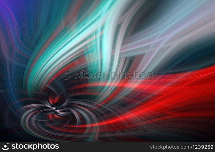 Beautiful Abstract Background. Graphic modern art. Colorful Floral Fractal Abstract Art. Digital fantasy effect. Trendy desktop wallpaper. Futuristic Computer Generated Fractal Pattern banner design