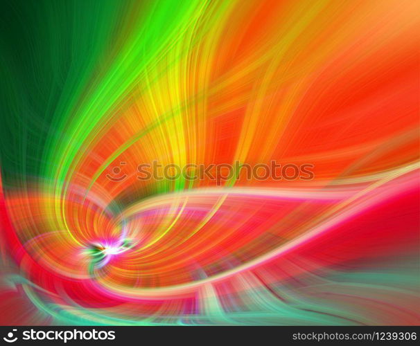 Beautiful Abstract Background. Graphic modern art. Colorful Floral Fractal Abstract Art. Digital fantasy effect. Trendy desktop wallpaper. Futuristic Computer Generated Fractal Pattern banner design