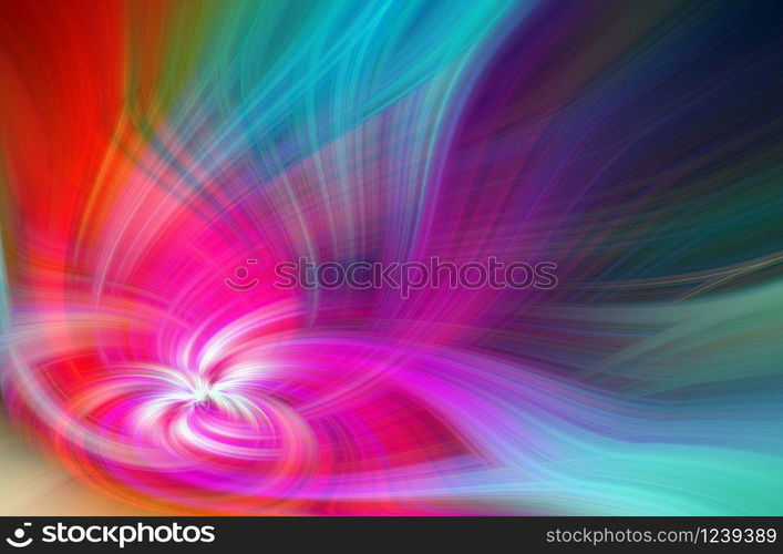 Beautiful Abstract Background. Graphic modern art. Colorful Floral Fractal Abstract Art. Digital fantasy effect. Trendy desktop wallpaper. Futuristic Computer Generated Fractal Pattern banner design