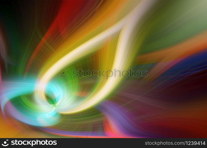 Beautiful Abstract Background. Graphic modern art. Colorful Floral Fractal Abstract Art. Digital fantasy effect. Trendy desktop wallpaper. Futuristic Computer Generated Fractal Pattern banner design