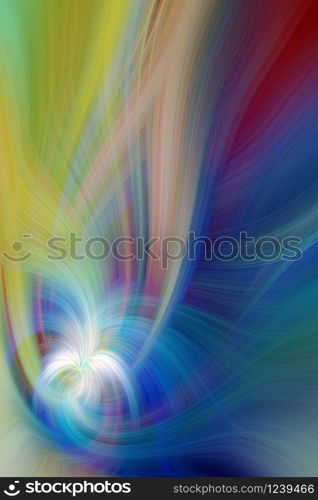 Beautiful Abstract Background. Graphic modern art. Colorful Floral Fractal Abstract Art. Digital fantasy effect. Trendy desktop wallpaper. Futuristic Computer Generated Fractal Pattern banner design