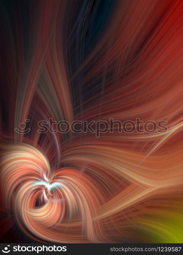 Beautiful Abstract Background. Graphic modern art. Colorful Floral Fractal Abstract Art. Digital fantasy effect. Trendy desktop wallpaper. Futuristic Computer Generated Fractal Pattern banner design