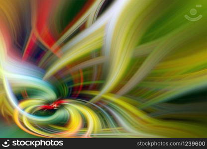 Beautiful Abstract Background. Graphic modern art. Colorful Floral Fractal Abstract Art. Digital fantasy effect. Trendy desktop wallpaper. Futuristic Computer Generated Fractal Pattern banner design