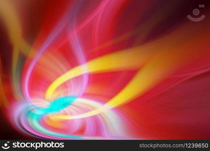 Beautiful Abstract Background. Graphic modern art. Colorful Floral Fractal Abstract Art. Digital fantasy effect. Trendy desktop wallpaper. Futuristic Computer Generated Fractal Pattern banner design