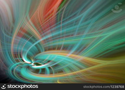 Beautiful Abstract Background. Graphic modern art. Colorful Floral Fractal Abstract Art. Digital fantasy effect. Trendy desktop wallpaper. Futuristic Computer Generated Fractal Pattern banner design