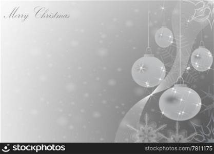 Beautiful abstract background of Christmas decoration