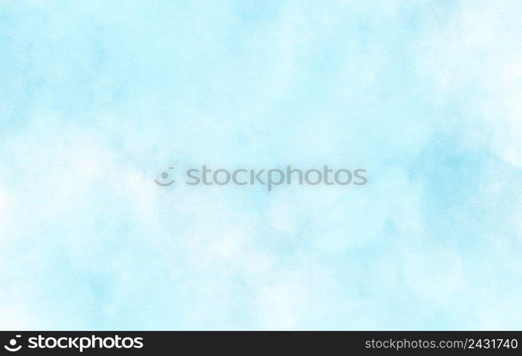 Beautiful Abstract Bluesky Water Color Background texture