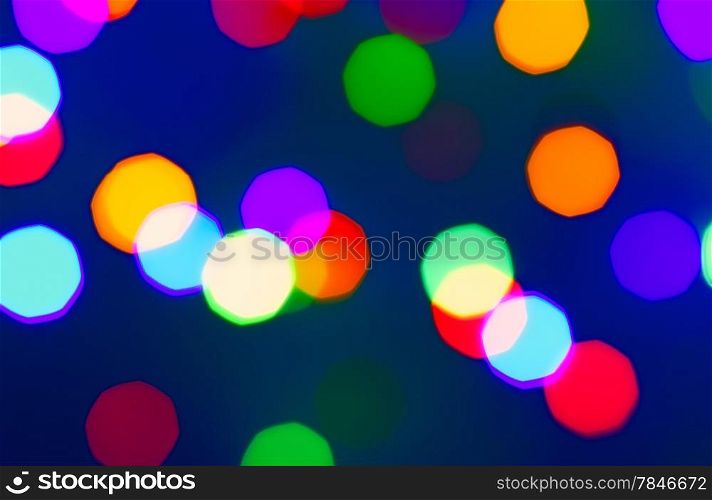 beautiful abstract bokeh background, with defocused lights