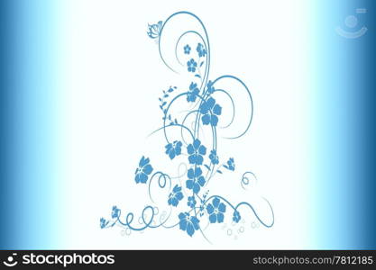 Beautiful abstract floral background