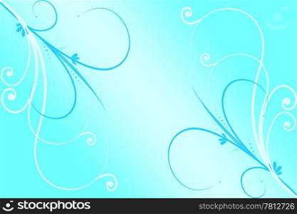 Beautiful abstract floral background
