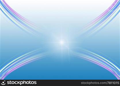 Beautiful abstract rainbow lines background