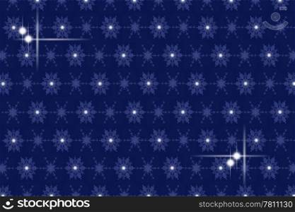 Beautiful abstract snowflakes background
