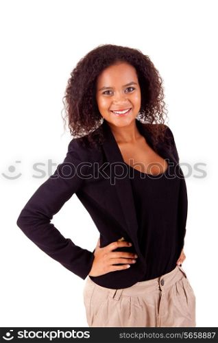 Beautiful african woman posing