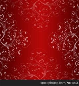 Beautiful amd modern abstract floral background