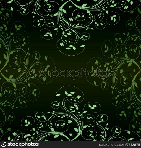 Beautiful amd modern abstract floral background