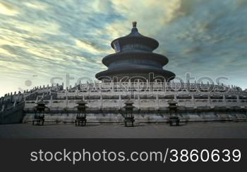 beautiful ancient building of China--The Temple of Heaven