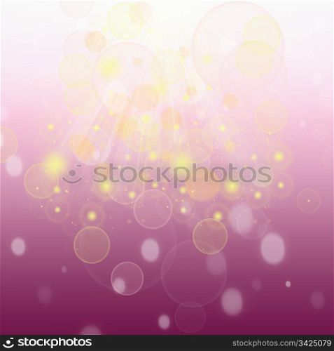 Beautiful and abstract lights background
