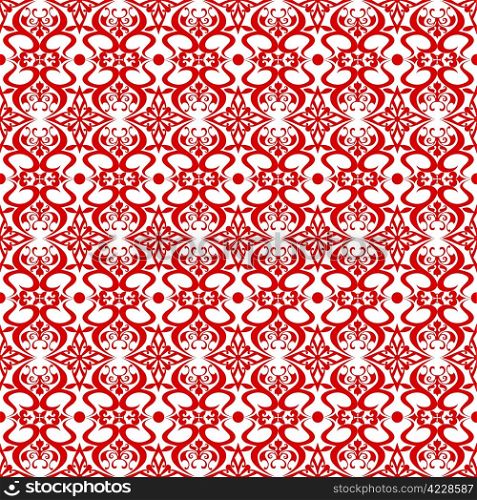 Beautiful and classic seamless floral pattern