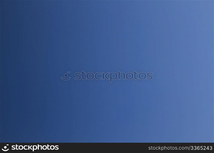 Beautiful and clear blue sky background