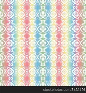 Beautiful and colorful seamless floral pattern background