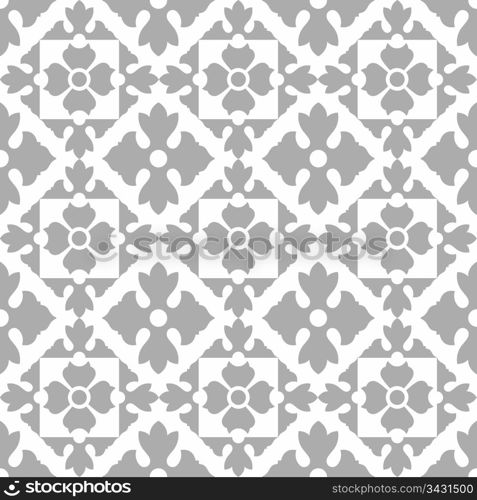 Beautiful background of fashion seamless floral pattern