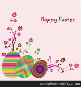 Beautiful background of happy easter