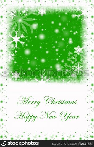 Beautiful background of happy new year and merry christmas