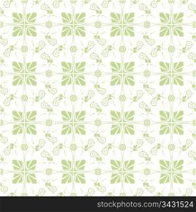 Beautiful background of modern seamless floral patterb