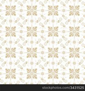 Beautiful background of modern seamless floral patterb
