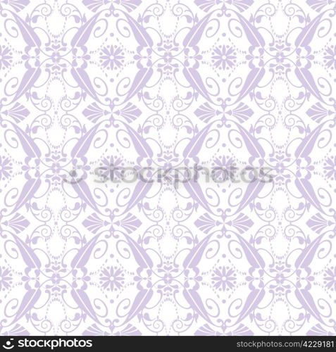 Beautiful background of seamless floral patten