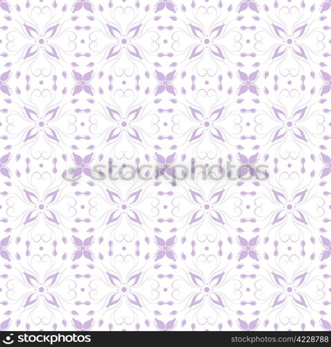 Beautiful background of seamless floral pattern