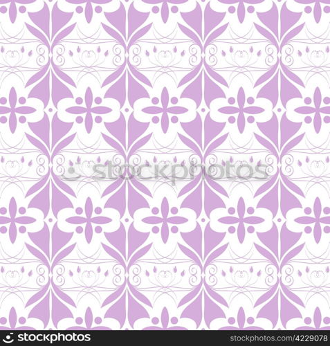 Beautiful background of seamless floral pattern