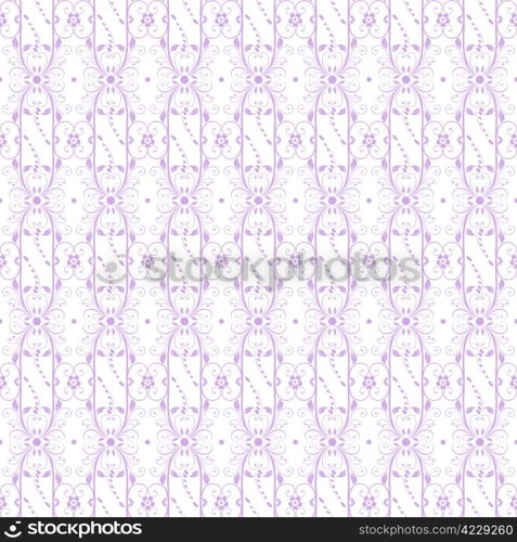 Beautiful background of seamless floral pattern