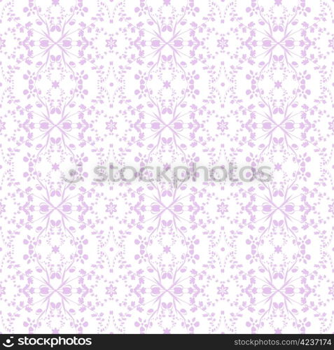 Beautiful background of seamless floral pattern