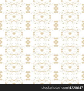 Beautiful background of seamless flroal pattern