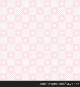 Beautiful background of seamless polka dots pattern