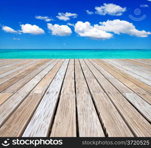 beautiful beach and tropical sea