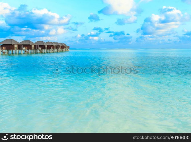 beautiful beach and tropical sea